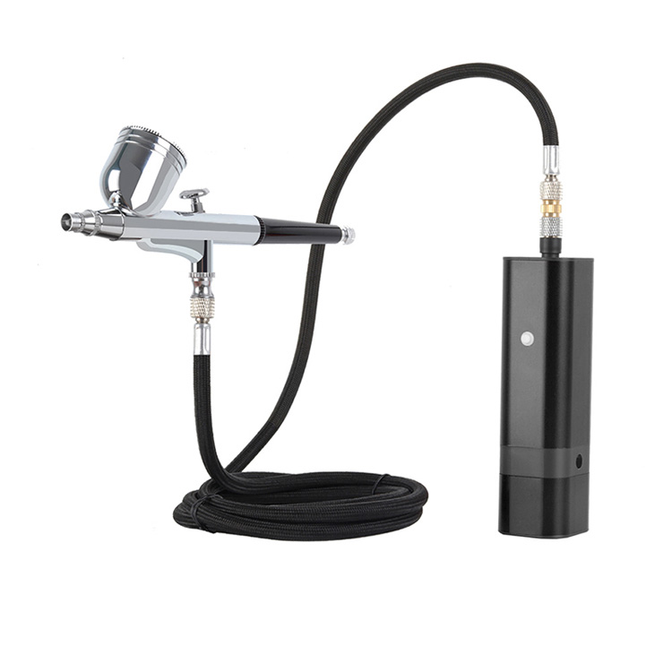 Kit Airbrush Nirkabel kanggo Lukisan Model
